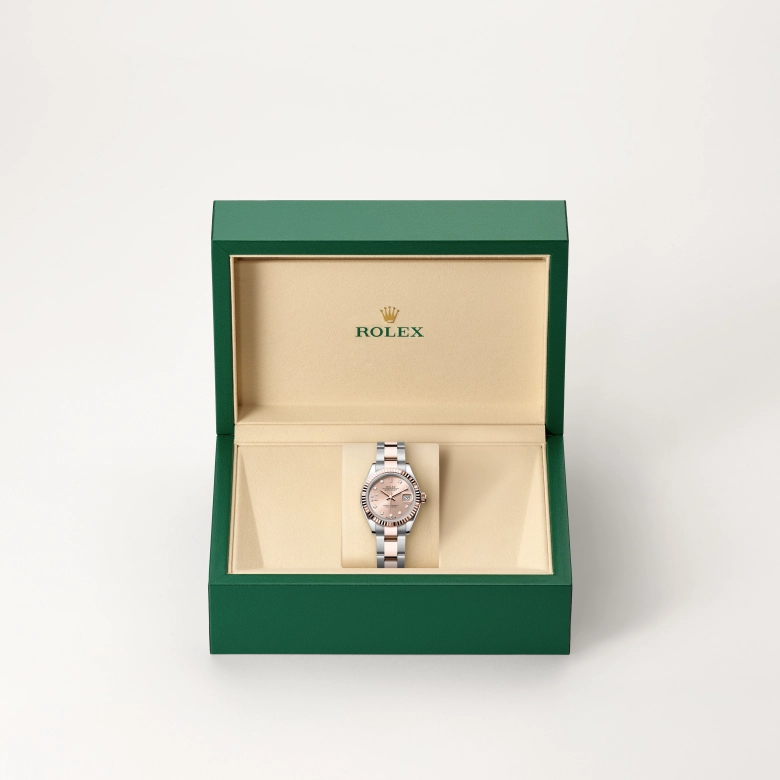 Rolex Lady-Datejust in Everose Rolesor - การผสมผสานระหว่าง Oystersteel และ Everose gold, M279171-0028 - Srichai Watch