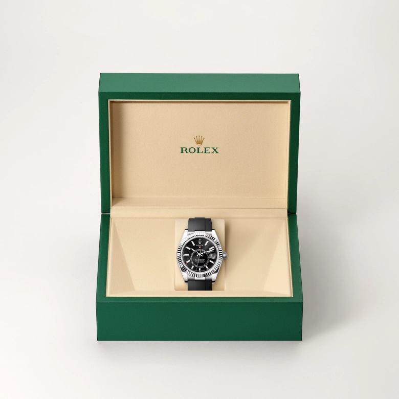 Rolex Sky-Dweller in ทองคำขาว 18 กะรัต, M336239-0002 - Srichai Watch