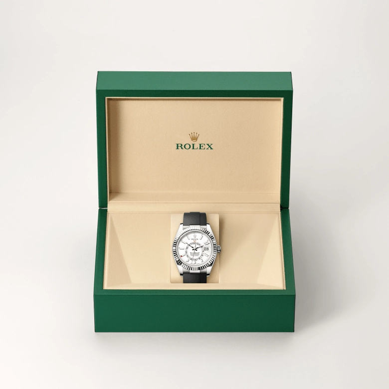Rolex Sky-Dweller in 18 ct white gold, M336239-0003 - Srichai Watch